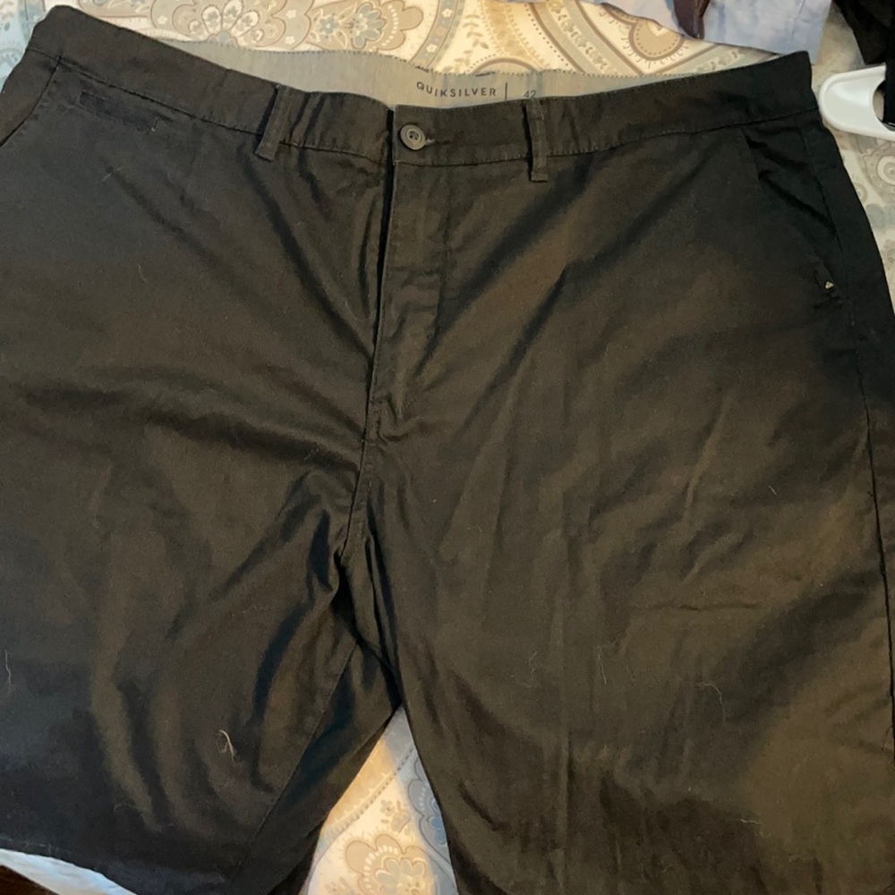 Quicksilver black shorts size 42